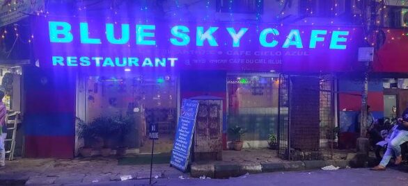 Blue sky cafe, kolkata