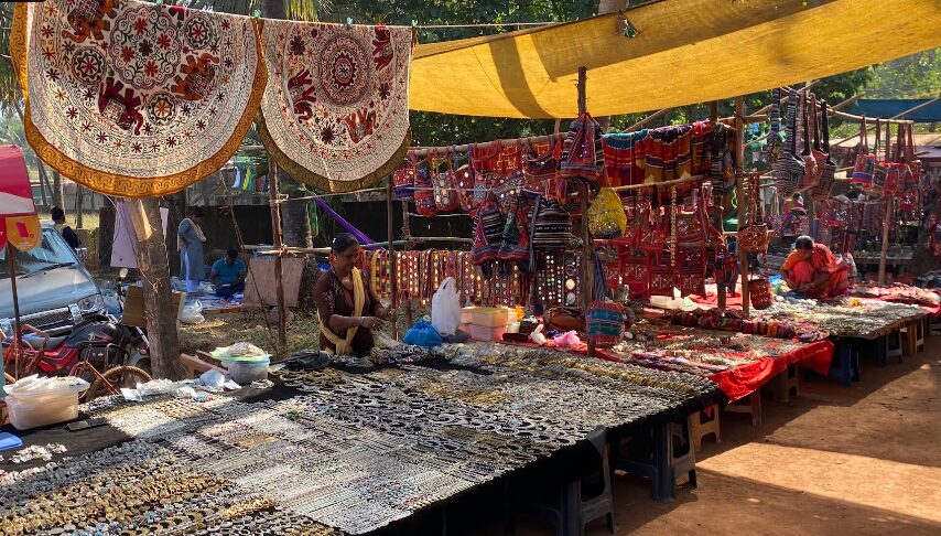 anjuna flea market