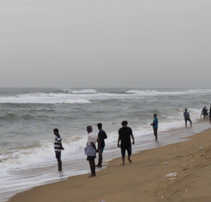 elliot beach, Tamil Nadu