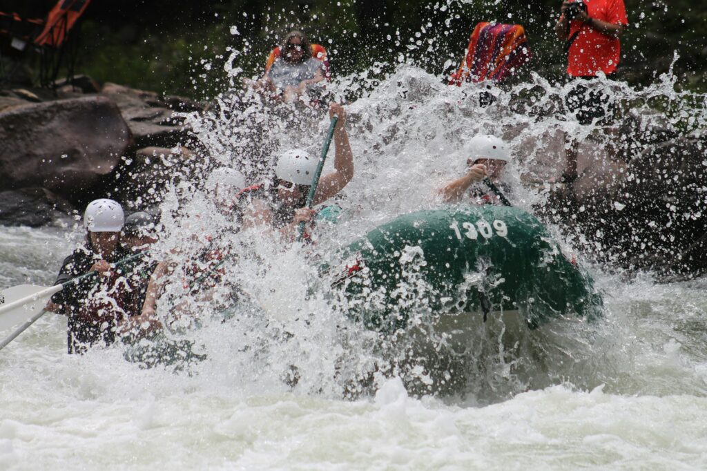 white water rafting