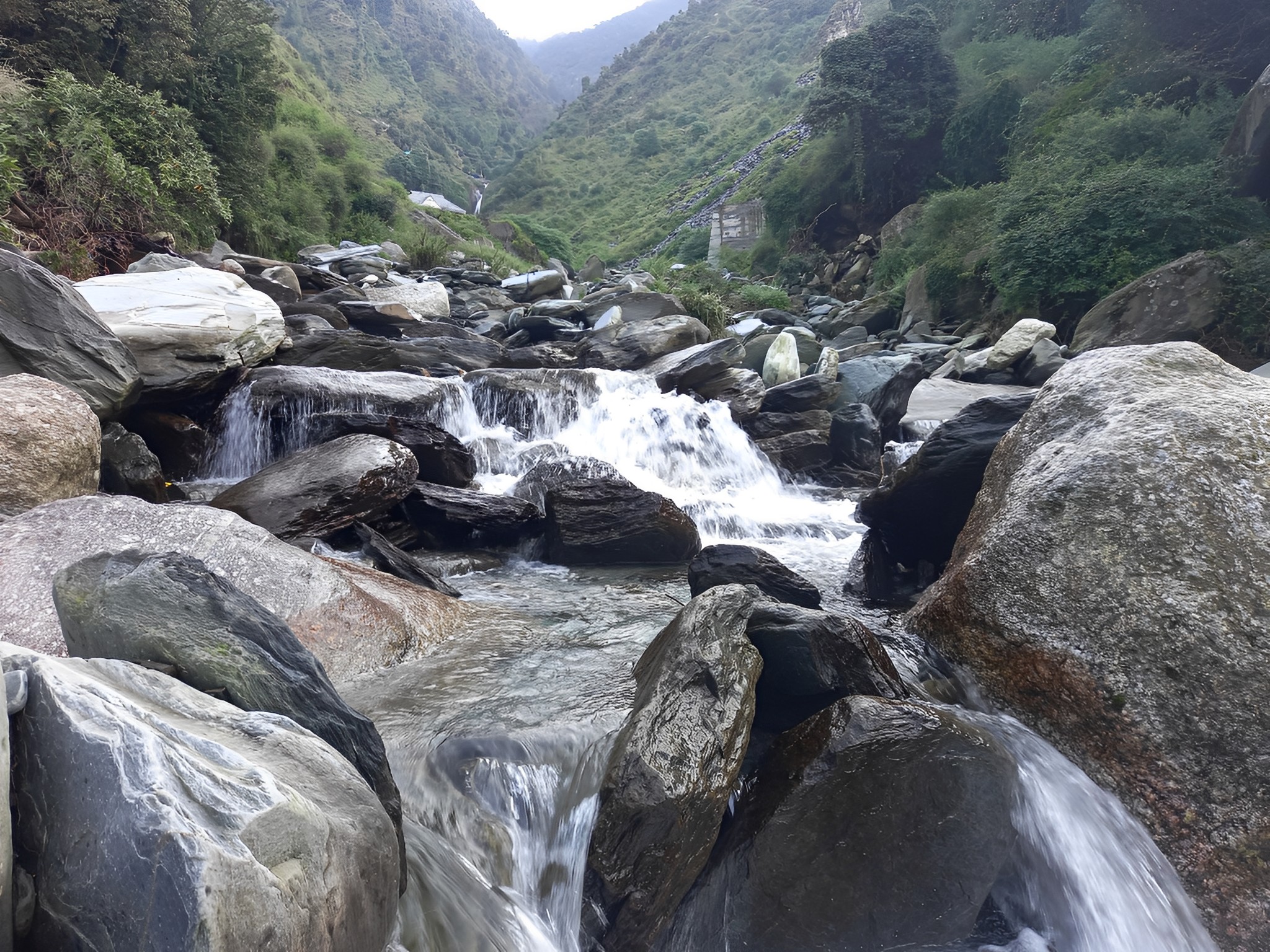 Bhagsunag waterfall, McLeodganj, Himachal Pradesh 1-picwish-1