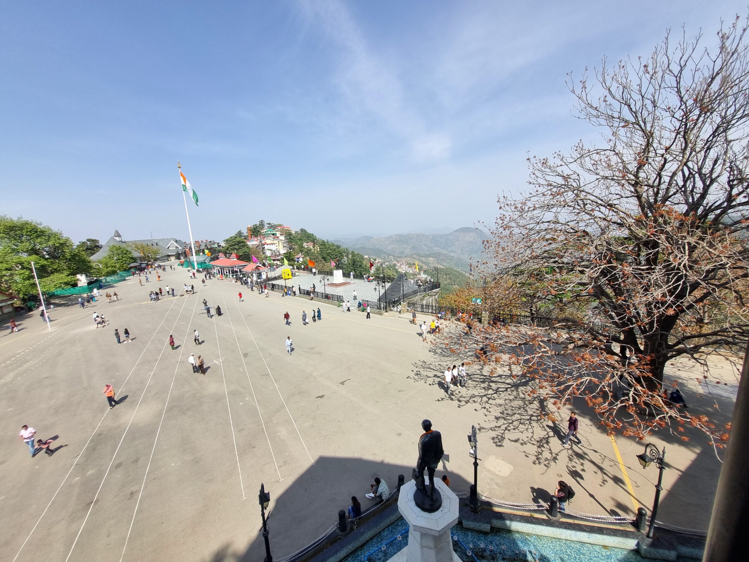 Shimla Ridge, Mall Road - Himachal Pradesh the-ridge
