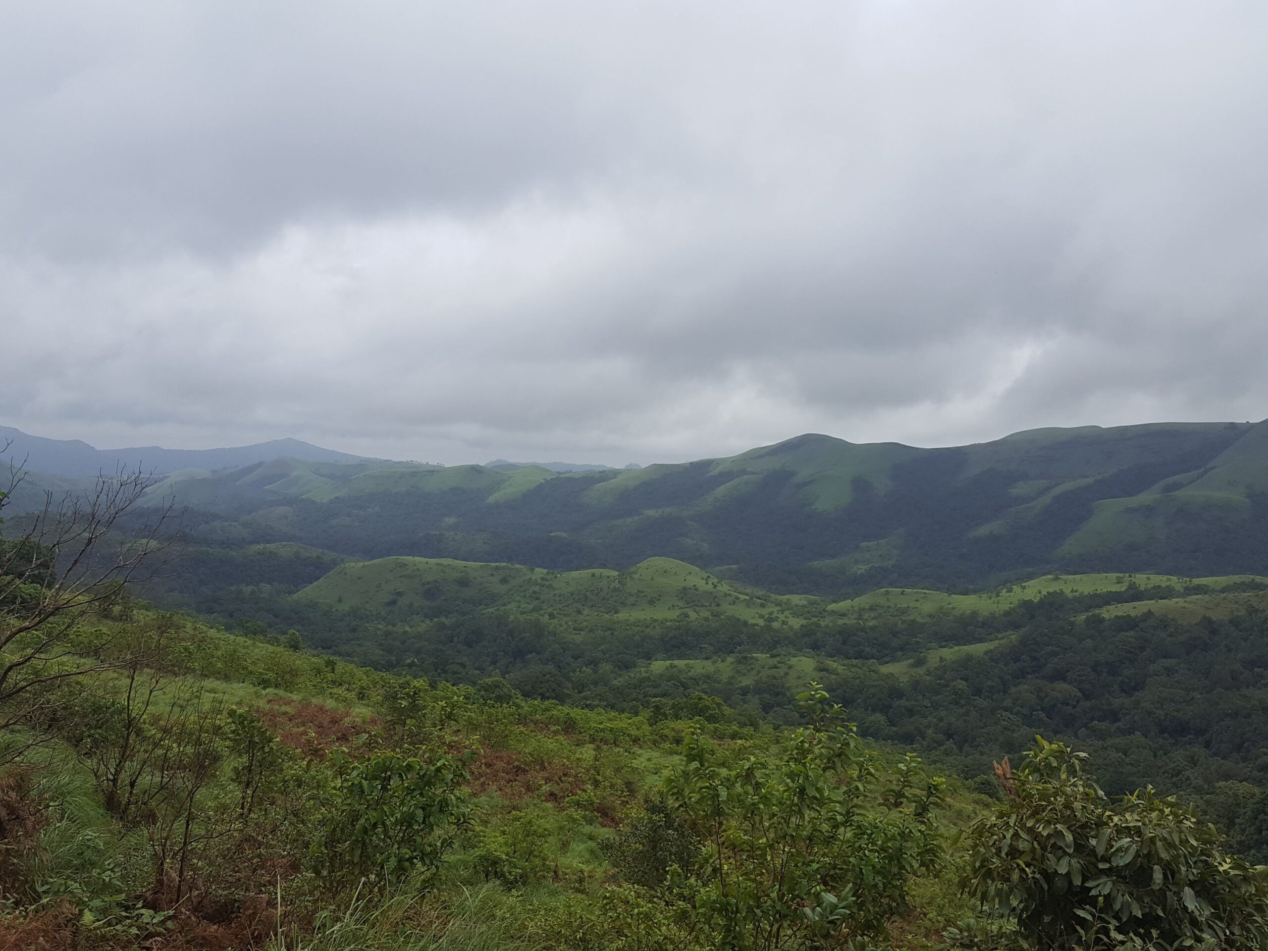 Ganga Moola - Birthplace of three rivers- Kundremukh gangamoola top view point