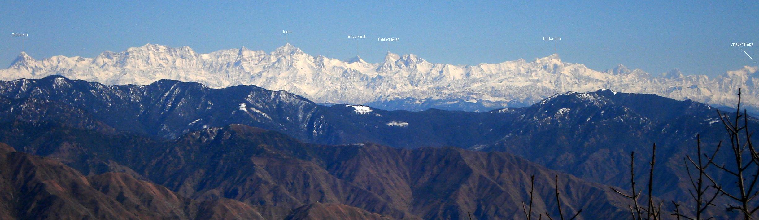 Gangotri Peaks - 1,2,3 Garhwal Himalayas - Uttarakhand Gangotri Peaks - 1,2,3