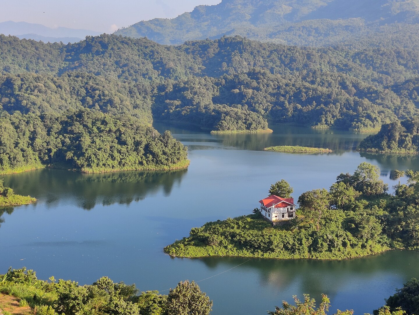 Diyung River – A Scenic Tributary in Dima Hasao 1439px-Doyang_Lake_House