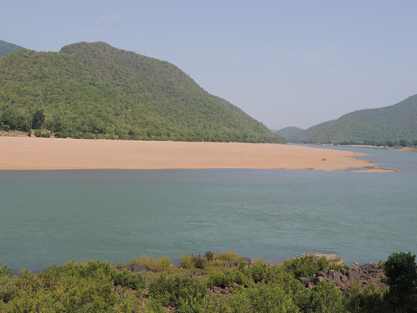 Satkosia Tiger Reserve, Flora, Fauna - Odisha 1440px-Beautiful_Mahanadhi,_Satkosia_TR,_June_2013,_AJTJ._DSCN7287