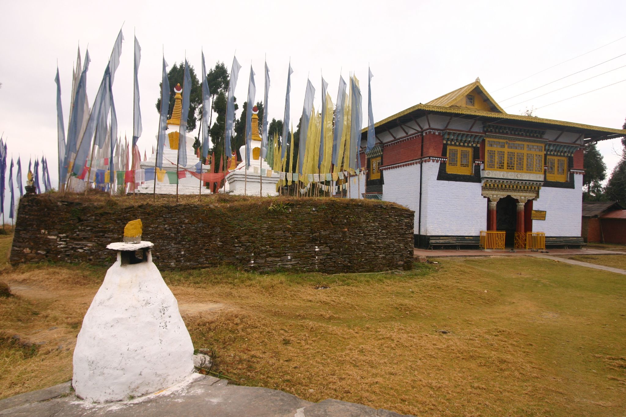 Sanga Choeling Monastery, History, Architecture- Sikkim Full_view_of_Sanga-Choeling_Monastery