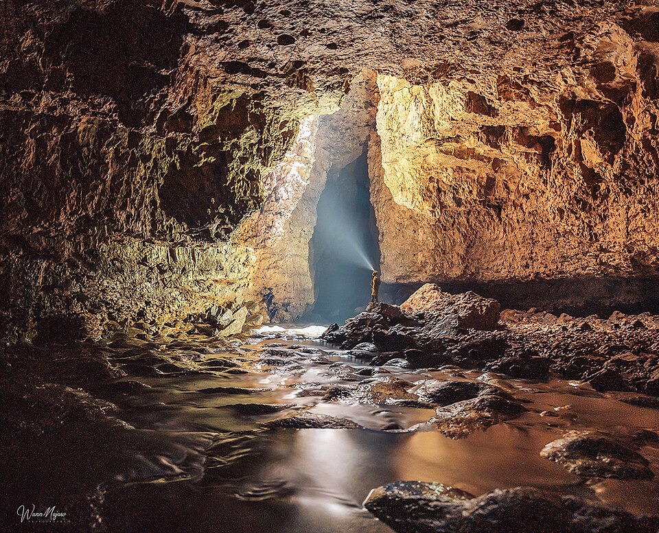 Mawmluh Cave, Cherrapunji