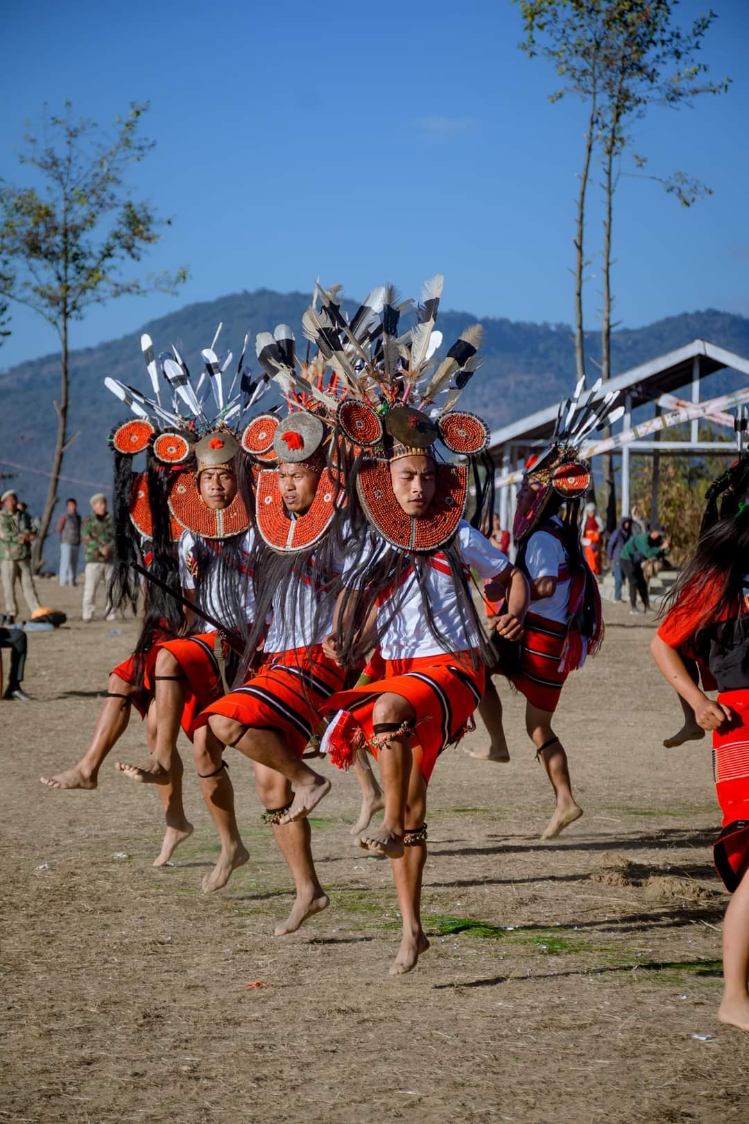 Tangkhul Naga Villages, Culture, History - Manipur Tangkhul_Men_Folk_Dance_-_2024