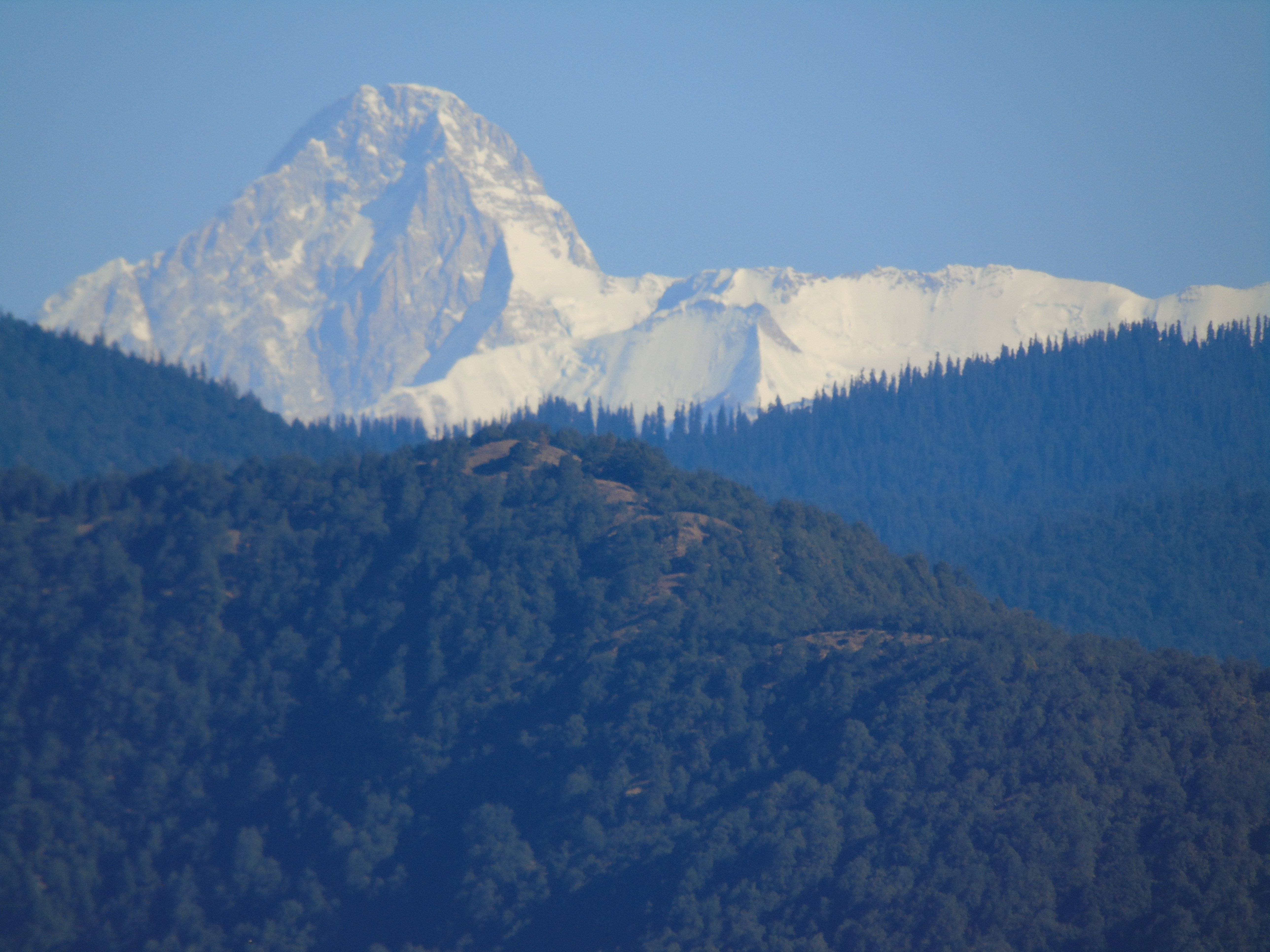 Kamet Massif Through Its Natural Sub-Systems Kamet_Closeup