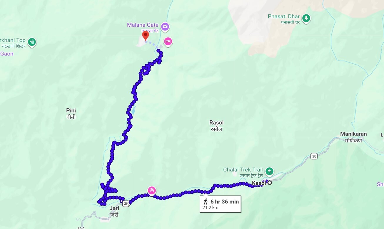 Kasol to Malana Trek: Step by Step Route Guide